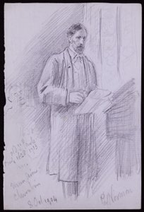 Portrait de Philip Norman - Francis Wilfred Lawson