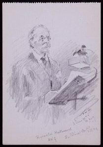 Portrait de Reginald Hallward