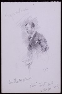 Portrait de Sir Charles Holmes