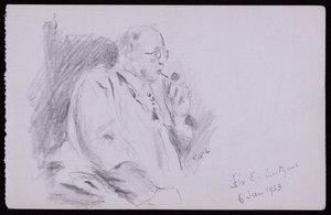 Portrait de Sir Edwin Lutyens - Francis Wilfred Lawson
