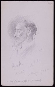 Portrait de TM Rooke - Francis Wilfred Lawson