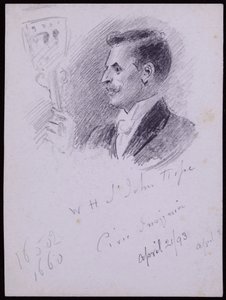 Portrait de WH St John Hope - Francis Wilfred Lawson