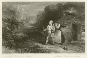 Hamish Bean et sa mère - Francis William Topham