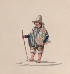 Un homme péruvien, d
