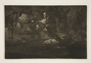Dieu les crée et ils se rejoignent, pl. 18 de la série Les proverbes