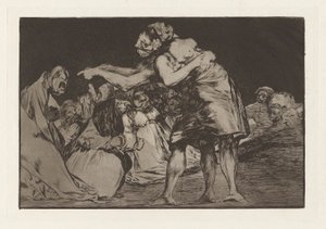 Folie désordonnée ou Folie matrimoniale, également connue sous le nom de Celle qui est mal mariée ne manque jamais de le dire, de la série Les disparates (Les proverbes)
