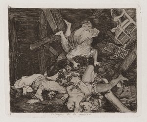 Estragos de la guerra (Ravages de la guerre), Pl. 30 de Los desastres de la guerra (Les désastres de la guerre) - Francisco de Goya