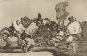 Planche 14 des Disparates : Folie du Carnaval - Francisco de Goya