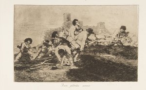 Planche 24 de Les désastres de la guerre : Ils - Francisco de Goya
