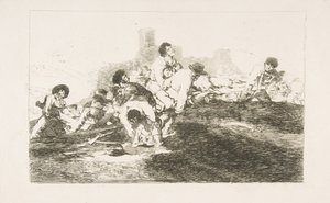 Planche 24 de Les Désastres de la Guerre : Ils peuvent encore être utiles, 1810