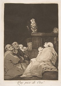 Plate 53 des Caprices: Quel bec d