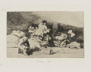 Tambien estos. (Ceux-ci aussi.), pl. 25 de la série Los desastres de la guerra (Les désastres de la guerre)