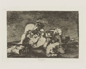 Tampoco. (Ni [ceux-ci] non plus.), pl. 10 de la série Los desastres de la guerra (Les Désastres de la guerre) - Francisco de Goya