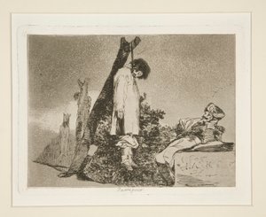 Tampoco, pl. 36 de Los desastres de la guerra