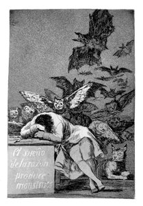 Le sommeil de la raison engendre des monstres, 1799