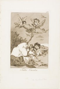 Tous tomberont, planche 19 de Los Caprichos - Francisco Jose de Goya y Lucientes
