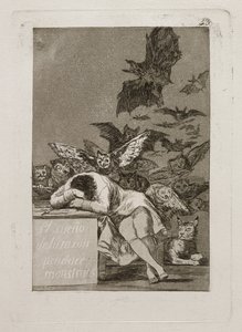 El Sueño De La Razon Produce Monstruos - Francisco Jose de Goya y Lucientes