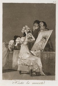 Hasta la muerta de Los Caprichos, publié en 1799