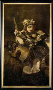 Judith et Holopherne (peinture sur toile) - Francisco Jose de Goya y Lucientes