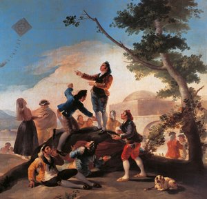 Cerf-volant - Francisco Jose de Goya y Lucientes