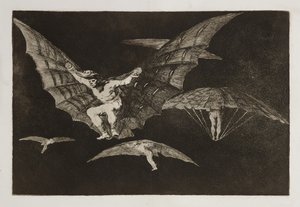 Modo de volar - Francisco Jose de Goya y Lucientes