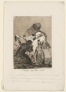 Nadie Nos Ha Visto, planche de "Los Caprichos", 1799