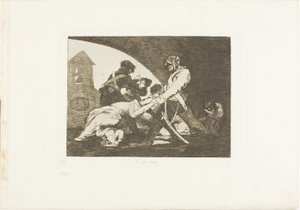 Ni ceux-ci, planche onze de Les Désastres de la guerre