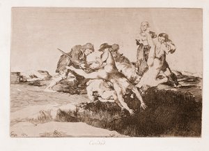 Les Désastres de la guerre : Charité - Francisco de Goya