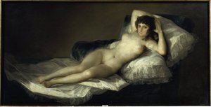 La Maja nue, vers 1798-1805 - Francisco Jose de Goya y Lucientes