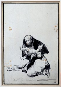 La mauvaise femme - Francisco de Goya