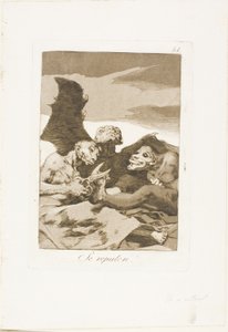 Ils se font beaux, planche 51 de Los Caprichos