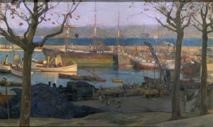 Port de La Corogne - Quai de Santa Lucia - Francisco Llorens Diaz
