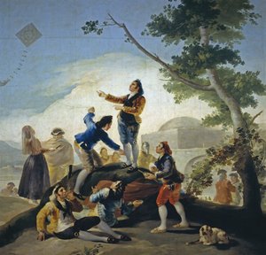 Un cerf-volant La cometa, 1778