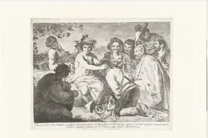 Bacchus et les ivrognes - Francisco de Goya