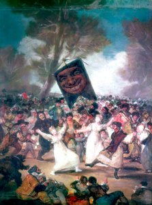 Corrida dans un village, 1812-1814