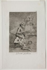 Caprices : Profession dévote - Francisco de Goya