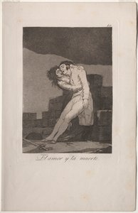 Caprichos : Amour et mort - Francisco de Goya