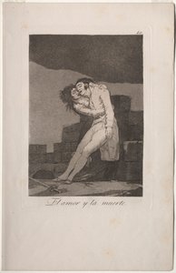 Caprichos : Amour et Mort - Francisco de Goya