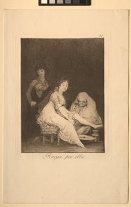 Caprichos : Elle prie pour elle
