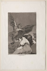 Caprichos : Colporteurs - Rafales de vent