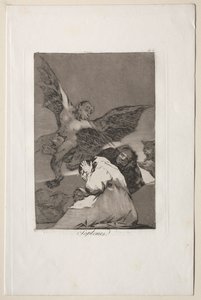 Caprichos : Colporteurs - Rafales de vent