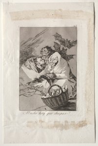 Caprichos : Il y a beaucoup à sucer - Francisco de Goya