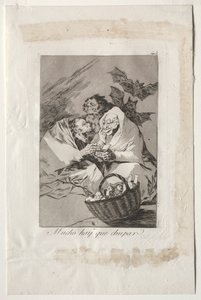 Caprichos : Il y a beaucoup à sucer, 1799 - Francisco de Goya