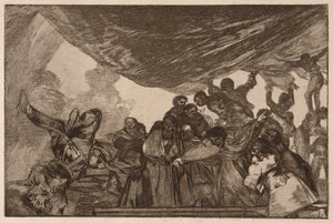 « Clear Folly » (Disparate claro), extrait de la série « Los Disparates » - Francisco de Goya