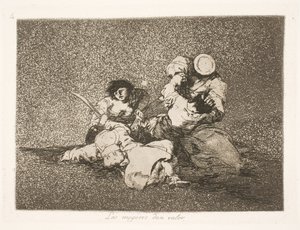 Ce sont les femmes qui donnent du courage (4) - Francisco de Goya
