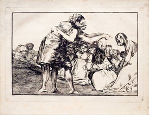 Folie désordonnée de la série Los Disparates, 1815-1819