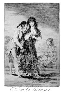 Même ainsi, il ne peut pas la comprendre, 1799 - Francisco de Goya
