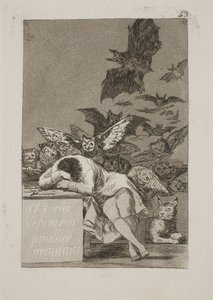 Le sommeil de la raison engendre des monstres - Francisco de Goya