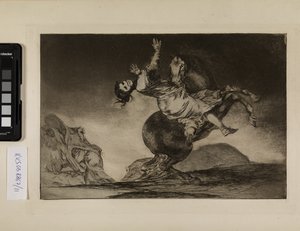 Le Voleur de Chevaux (Une femme et un cheval, laissez un autre les apprivoiser) - Francisco de Goya