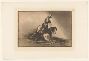 Empereur Charles V combattant un taureau (La Tauromaquia)
